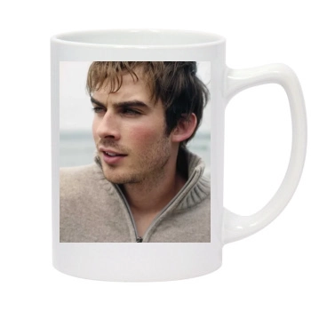 Ian Somerhalder 14oz White Statesman Mug