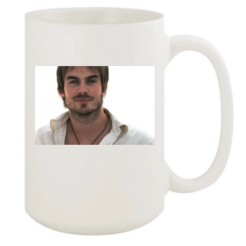 Ian Somerhalder 15oz White Mug