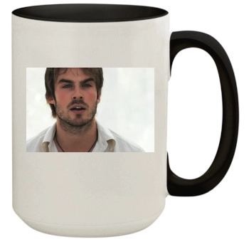 Ian Somerhalder 15oz Colored Inner & Handle Mug