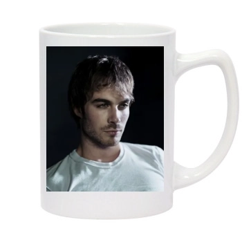 Ian Somerhalder 14oz White Statesman Mug