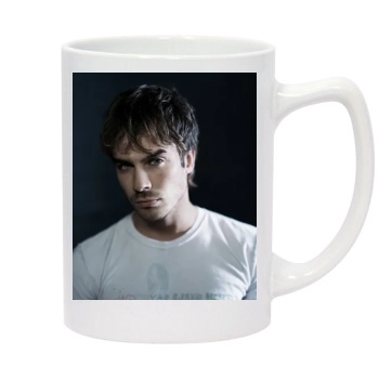 Ian Somerhalder 14oz White Statesman Mug