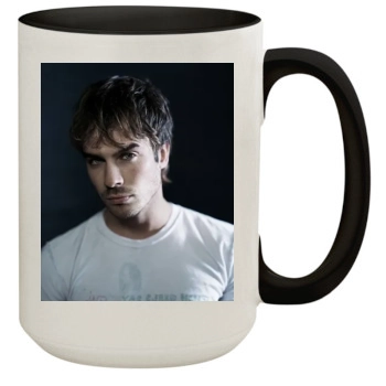 Ian Somerhalder 15oz Colored Inner & Handle Mug