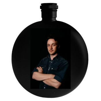 James Mcavoy Round Flask