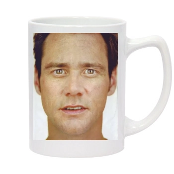 Jim Carrey 14oz White Statesman Mug