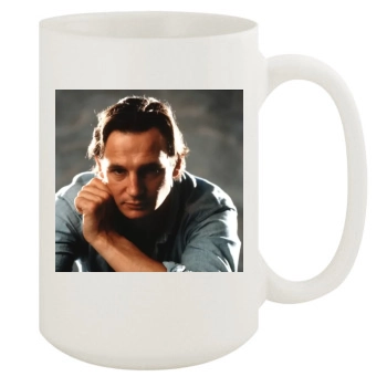 Liam Neeson 15oz White Mug