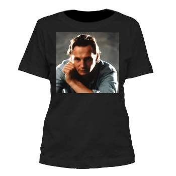 Liam Neeson Women's Cut T-Shirt