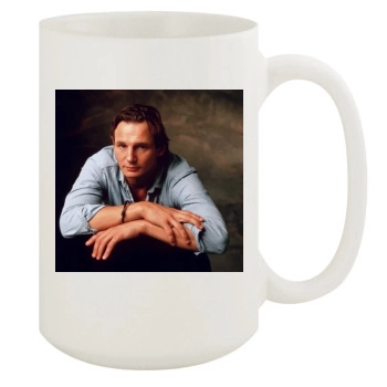 Liam Neeson 15oz White Mug