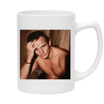 Liam Neeson 14oz White Statesman Mug