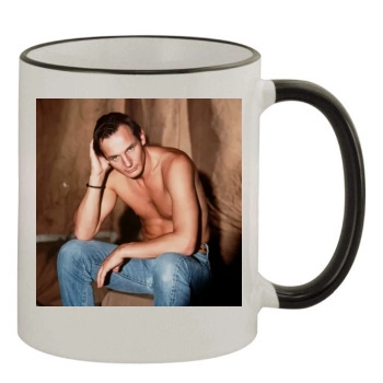 Liam Neeson 11oz Colored Rim & Handle Mug