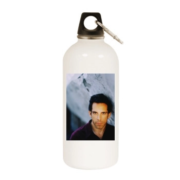 Ben Stiller White Water Bottle With Carabiner