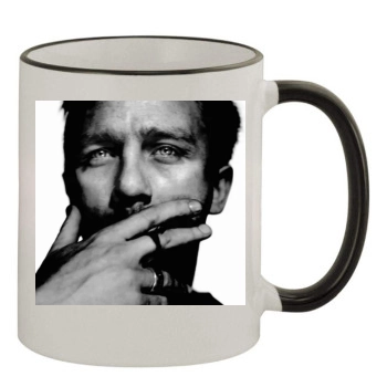 Daniel Craig 11oz Colored Rim & Handle Mug