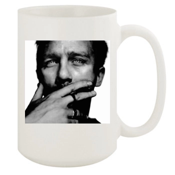Daniel Craig 15oz White Mug