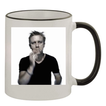 Daniel Craig 11oz Colored Rim & Handle Mug