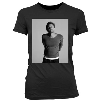 Daniel Craig Women's Junior Cut Crewneck T-Shirt