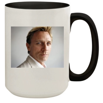 Daniel Craig 15oz Colored Inner & Handle Mug