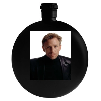 Daniel Craig Round Flask