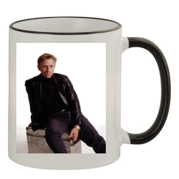 Daniel Craig 11oz Colored Rim & Handle Mug