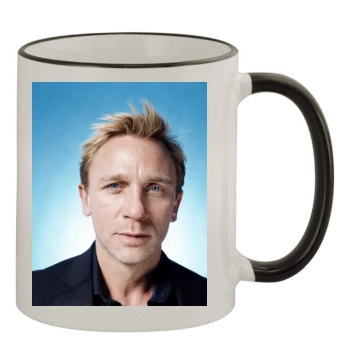 Daniel Craig 11oz Colored Rim & Handle Mug