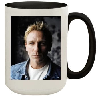 Daniel Craig 15oz Colored Inner & Handle Mug