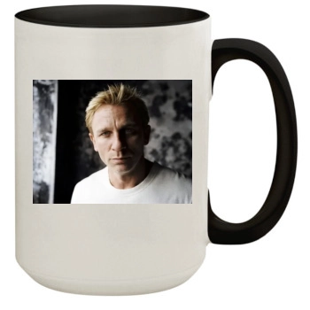 Daniel Craig 15oz Colored Inner & Handle Mug