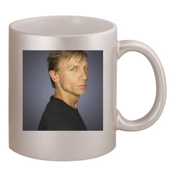 Daniel Craig 11oz Metallic Silver Mug