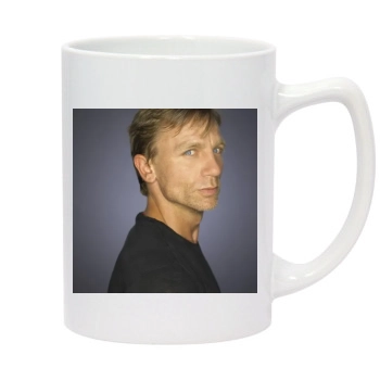 Daniel Craig 14oz White Statesman Mug