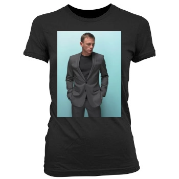 Daniel Craig Women's Junior Cut Crewneck T-Shirt