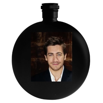 Jake Gyllenhaal Round Flask