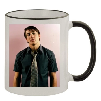 Jake Gyllenhaal 11oz Colored Rim & Handle Mug