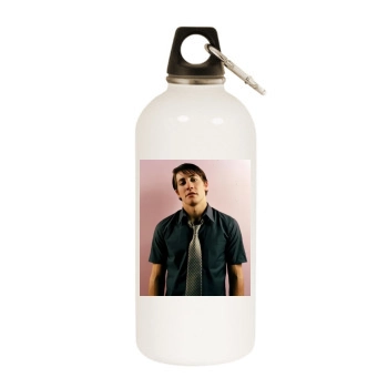 Jake Gyllenhaal White Water Bottle With Carabiner