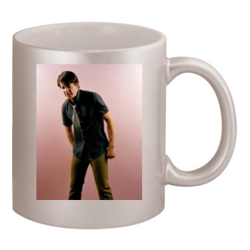 Jake Gyllenhaal 11oz Metallic Silver Mug