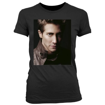 Jake Gyllenhaal Women's Junior Cut Crewneck T-Shirt