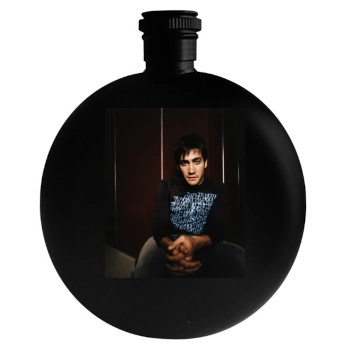 Jake Gyllenhaal Round Flask