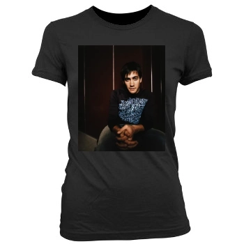 Jake Gyllenhaal Women's Junior Cut Crewneck T-Shirt