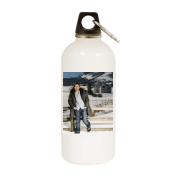 Jake Gyllenhaal White Water Bottle With Carabiner