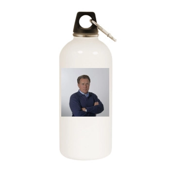 Martin Sheen White Water Bottle With Carabiner