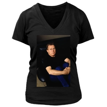 Martin Sheen Women's Deep V-Neck TShirt