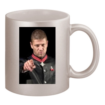 Sean Bean 11oz Metallic Silver Mug