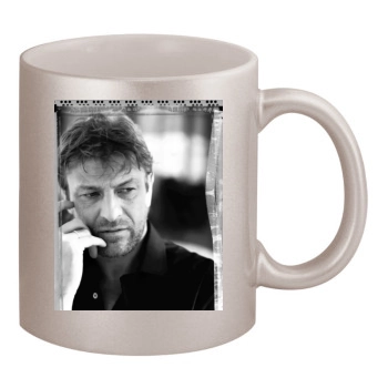 Sean Bean 11oz Metallic Silver Mug