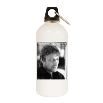 Sean Bean White Water Bottle With Carabiner