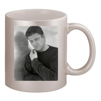 Sean Bean 11oz Metallic Silver Mug