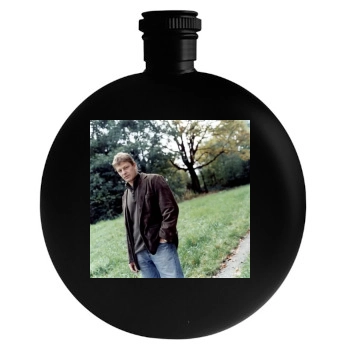 Sean Bean Round Flask