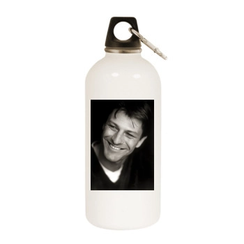 Sean Bean White Water Bottle With Carabiner