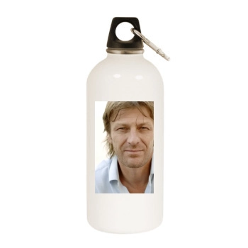 Sean Bean White Water Bottle With Carabiner