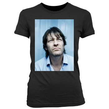 Sean Bean Women's Junior Cut Crewneck T-Shirt