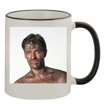 Sean Bean 11oz Colored Rim & Handle Mug