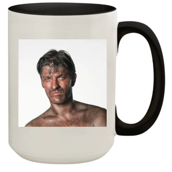 Sean Bean 15oz Colored Inner & Handle Mug