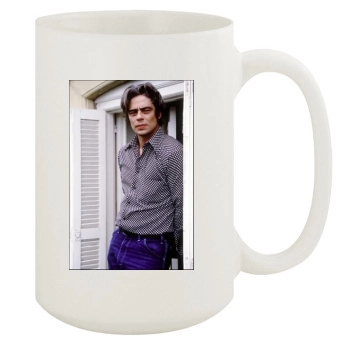 Benicio del Toro 15oz White Mug