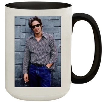 Benicio del Toro 15oz Colored Inner & Handle Mug