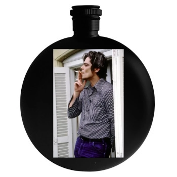 Benicio del Toro Round Flask